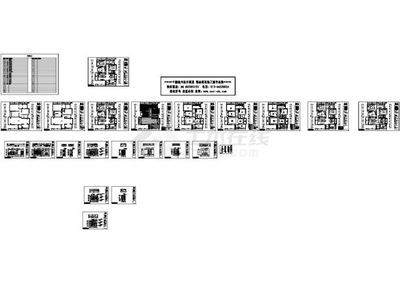 某私家住宅(三房两厅两卫,128㎡)室内装修设计cad全套施工图(含效果图,含案例说明)