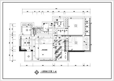 某住宅楼两室两厅室内装修及水电施工图